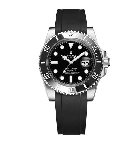 rolex sports watch rubber strap|genuine Rolex rubber strap.